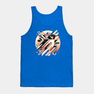 Abstract Animal Bird 1 Tank Top